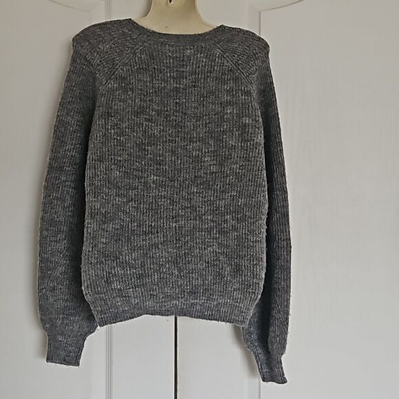 Style & Co. Knitted Long Sleeves Sweater Small Gray - Picture 3 of 16